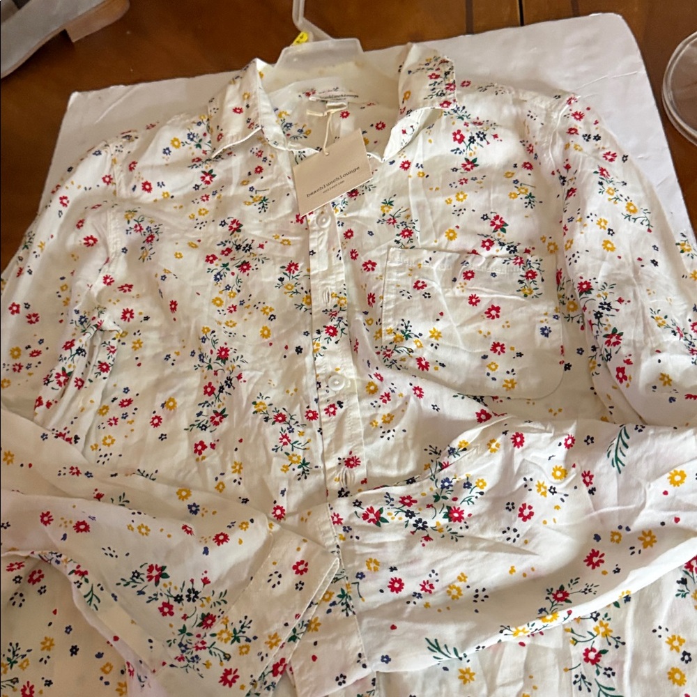 Beachlunchlounge Multicolor Floral Shirt